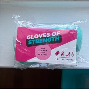 Breast Cancer Awareness Mini Faux Boxing Glove Set